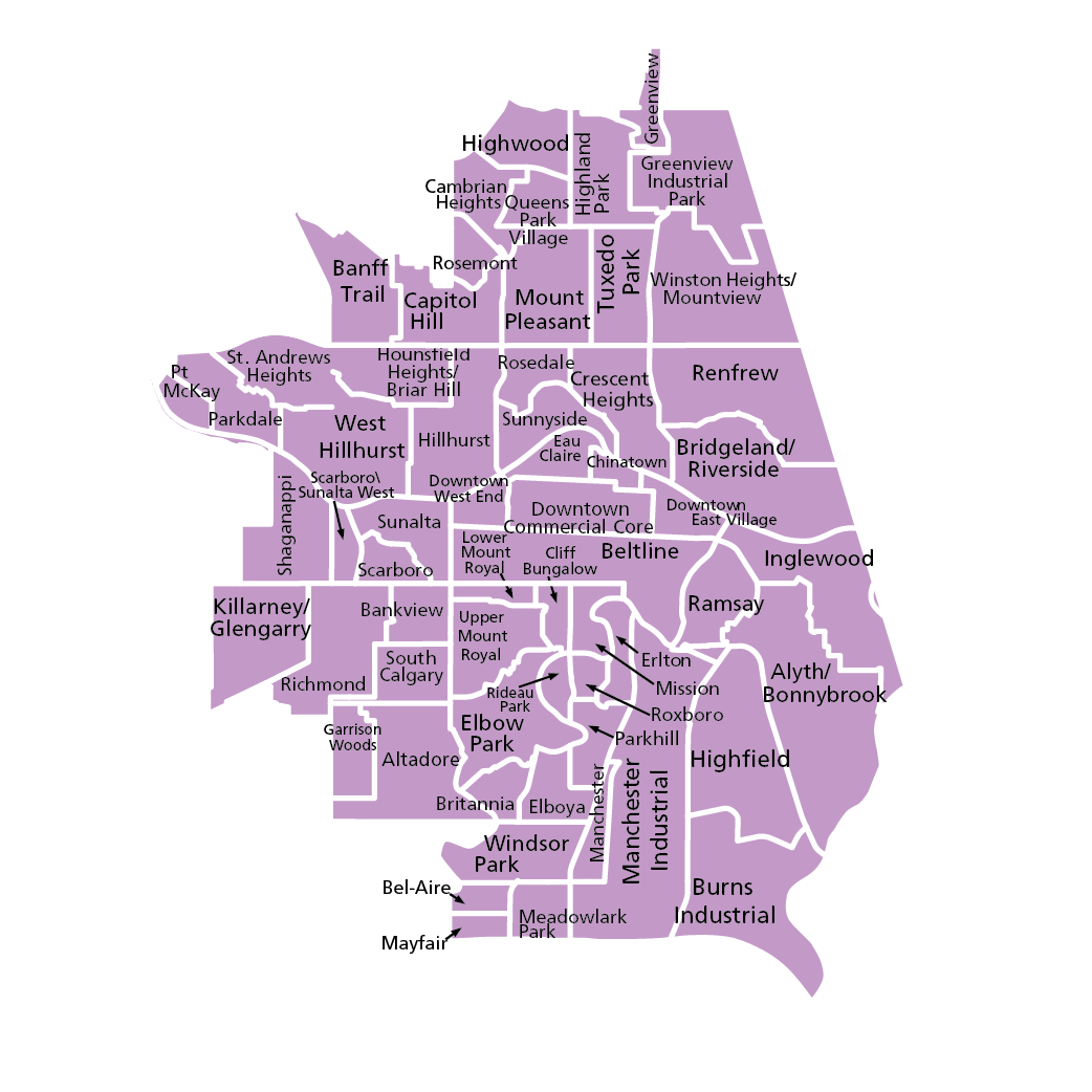 Calgary West communities