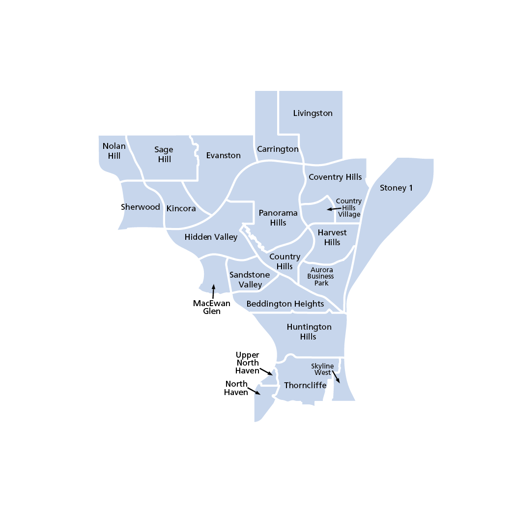 Calgary West communities