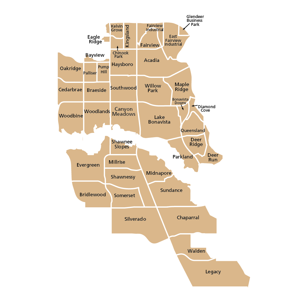 Calgary West communities